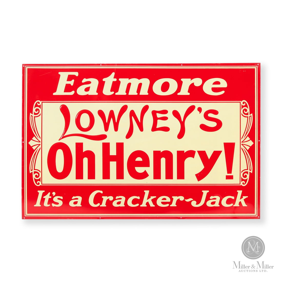 Lowney's Oh Henry! Chocolate Bar Sign (1 of 5)