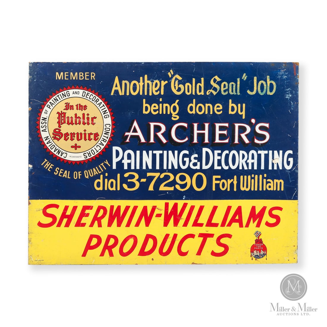 Sherwin-Williams Archer's Painting and Decorating Sign (1 of 6)