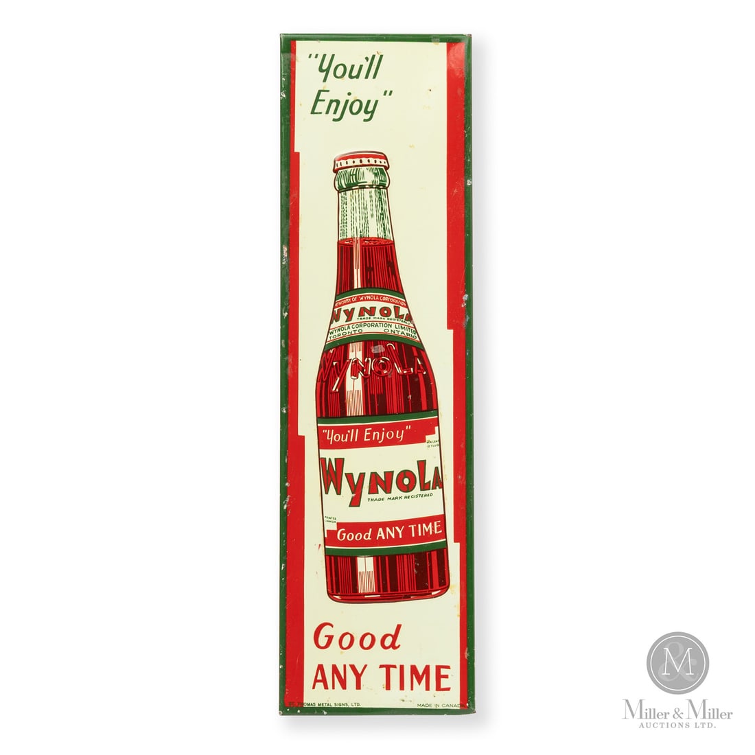 Wynola Cola Door Push Sign (1 of 6)