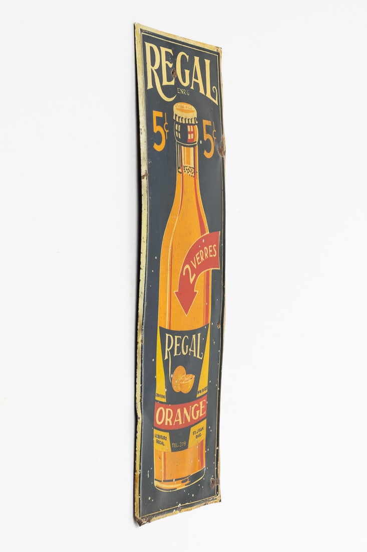 Regal Orange Soda Door Push - 3