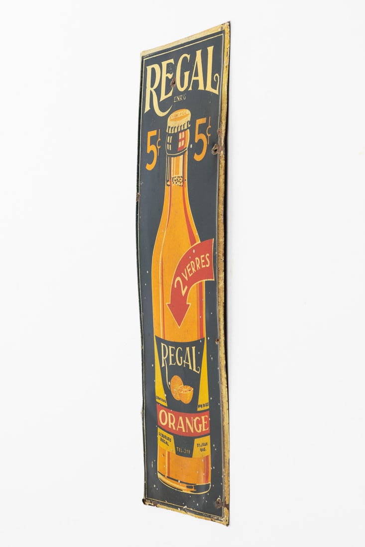 Regal Orange Soda Door Push - 4