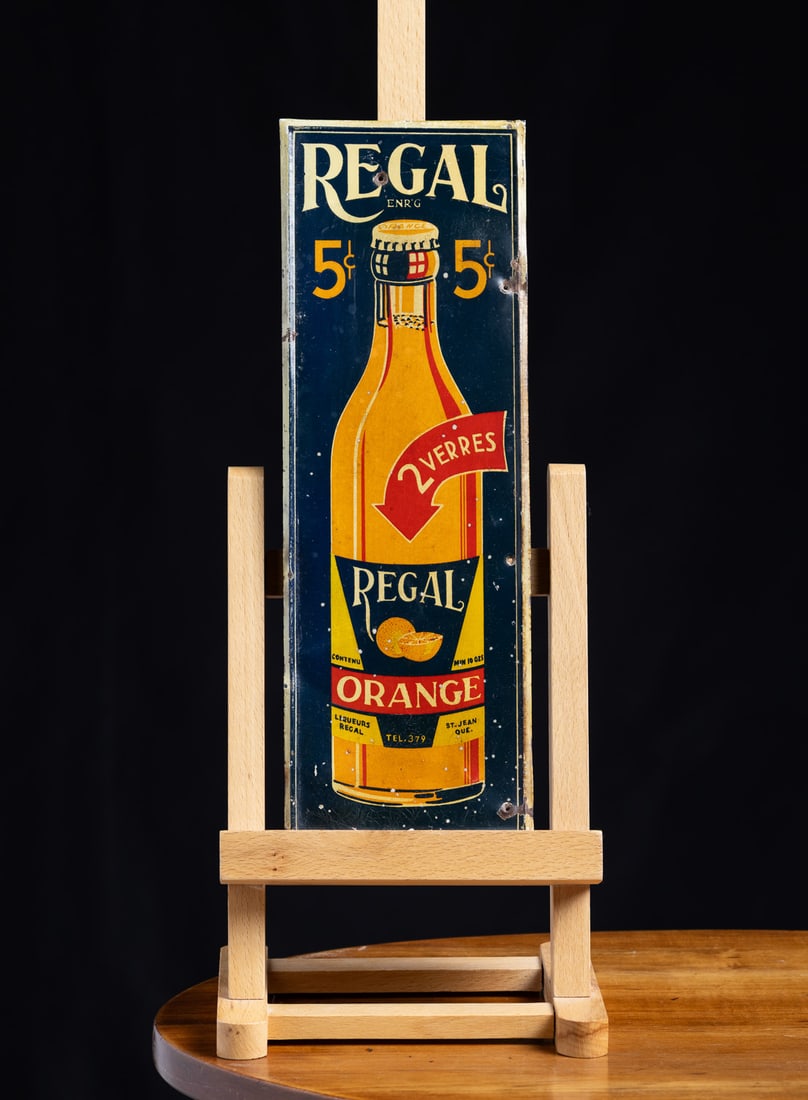Regal Orange Soda Door Push - 6