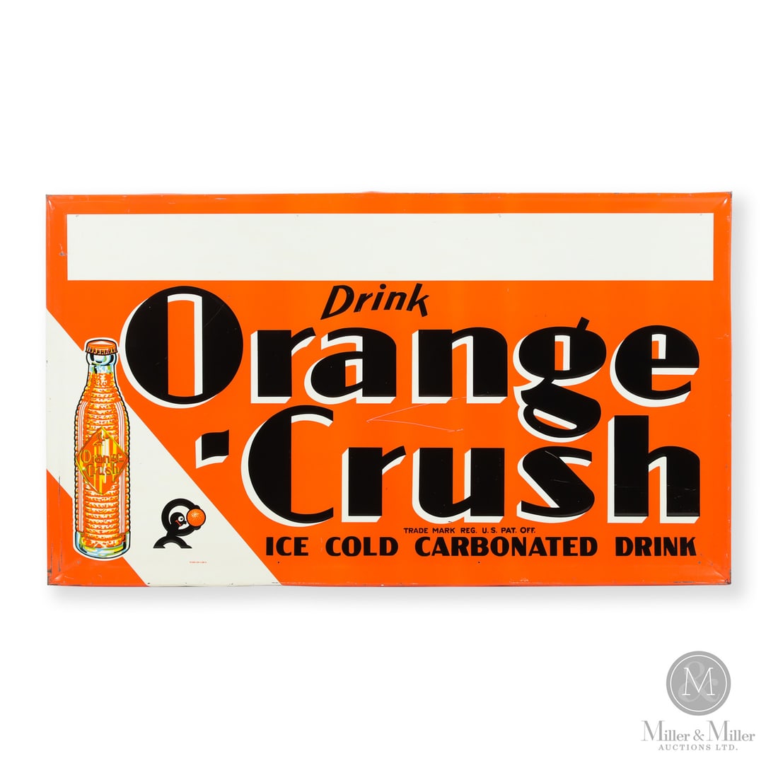 Drink Orange Crush "Krinkly Bottle and Crushy" Sign (1 of 6)