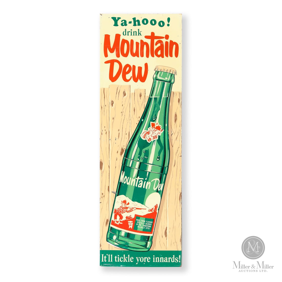 Mountain Dew "Hillbilly" Vertical Sign (1 of 8)