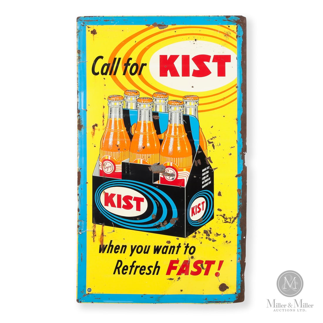 Kist Orange Soda 6-Pack Vertical Sign (1 of 6)