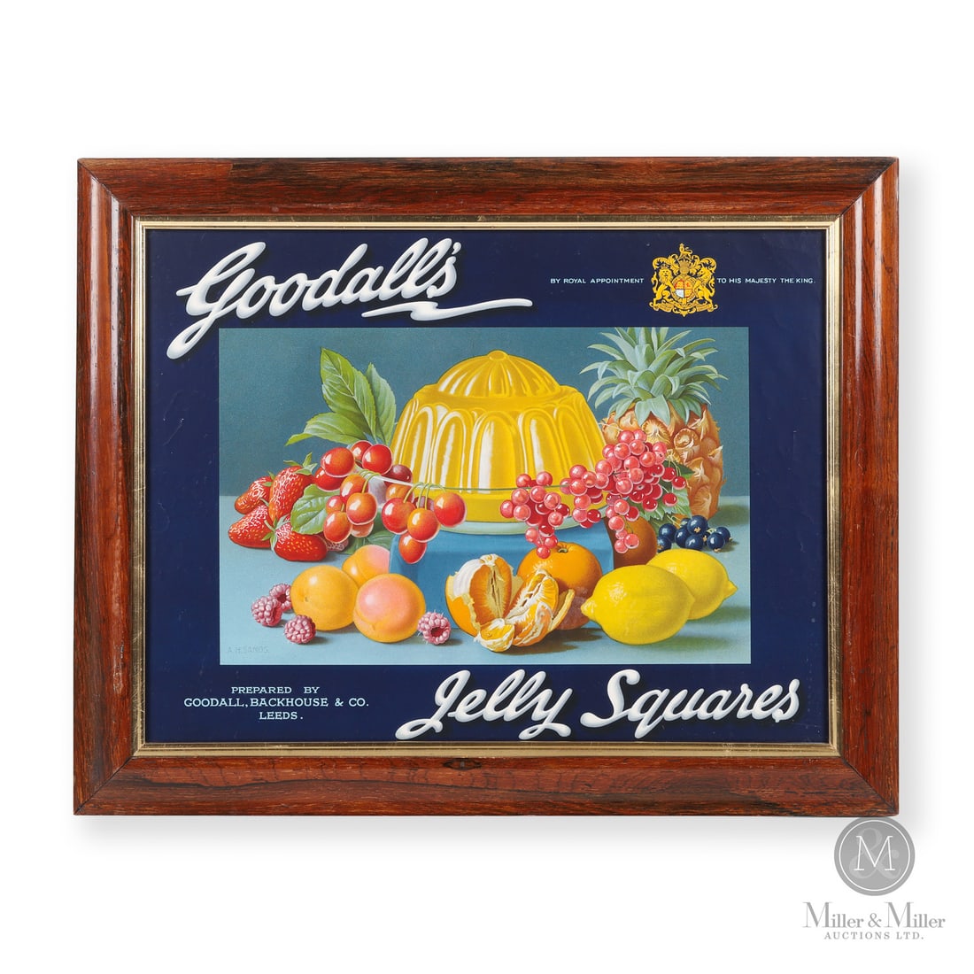 Goodall's Jelly Squares Framed Poster (1 of 6)