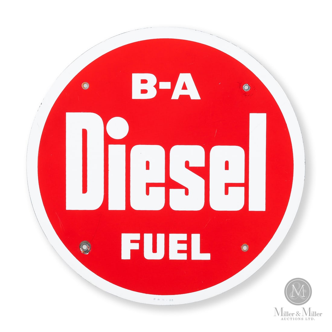 British American Diesel Fuel Pump Sign (1 of 4)