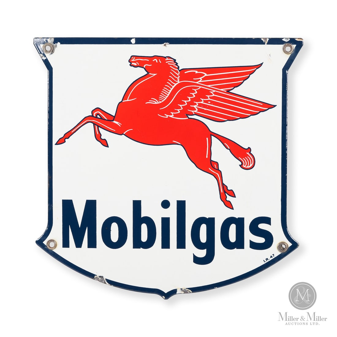 Mobilgas Gasoline Pump Sign (1 of 6)