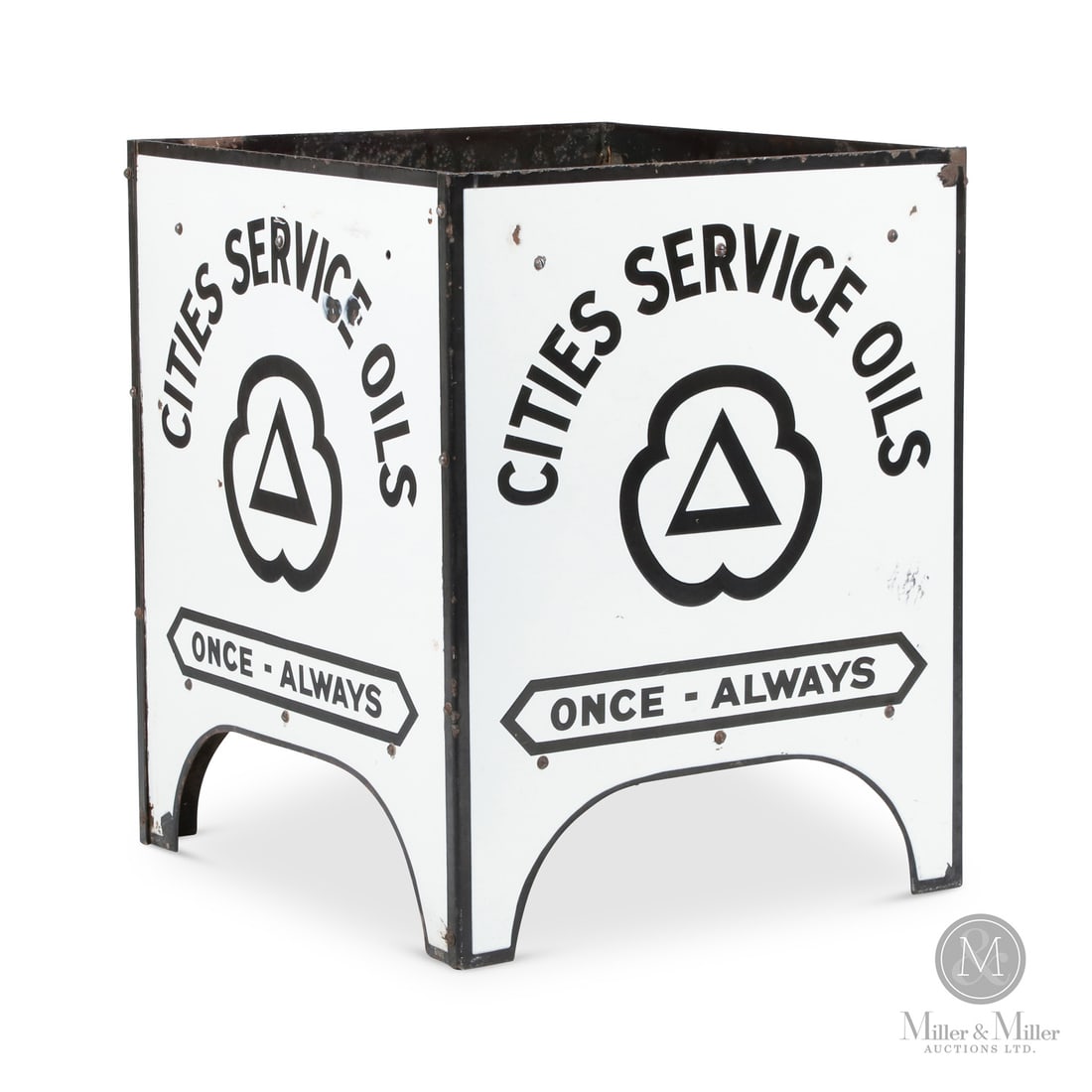 Cities Service Station 4-Panel Motor Oil Rack (1 of 7)