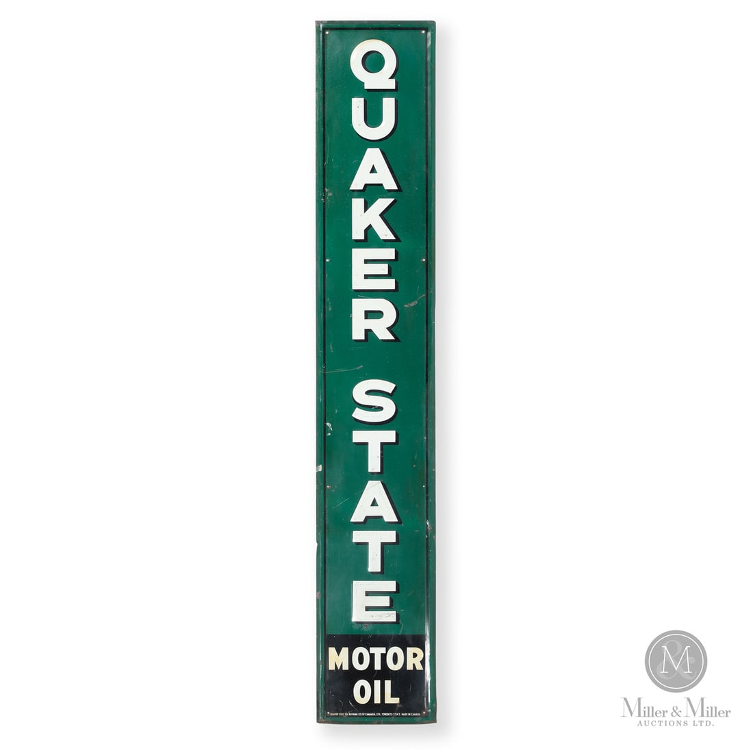 Quaker State Motor Oil Vertical Sign (1 of 8)