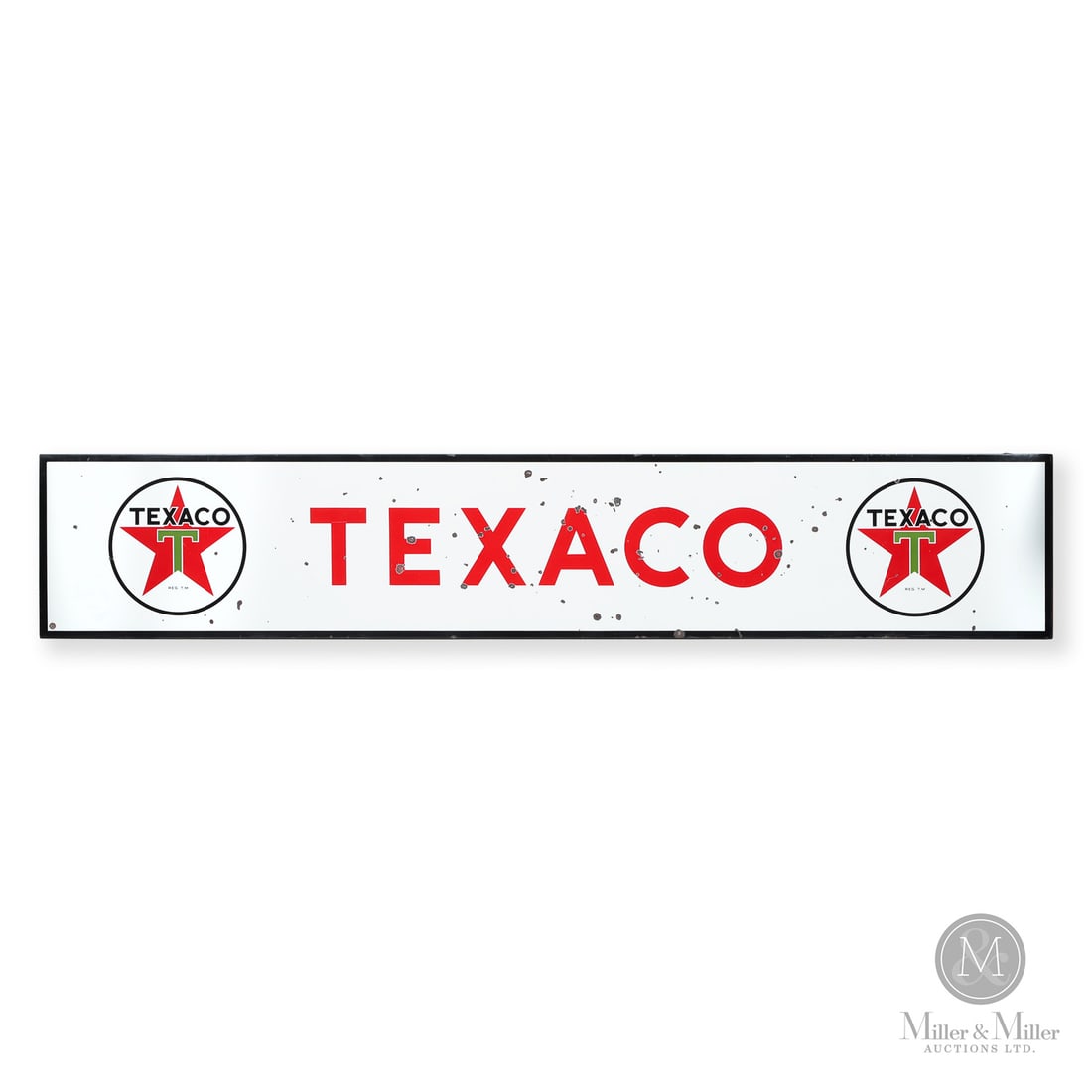 Texaco Gasoline Distributor 11' Horizontal Sign (1 of 7)