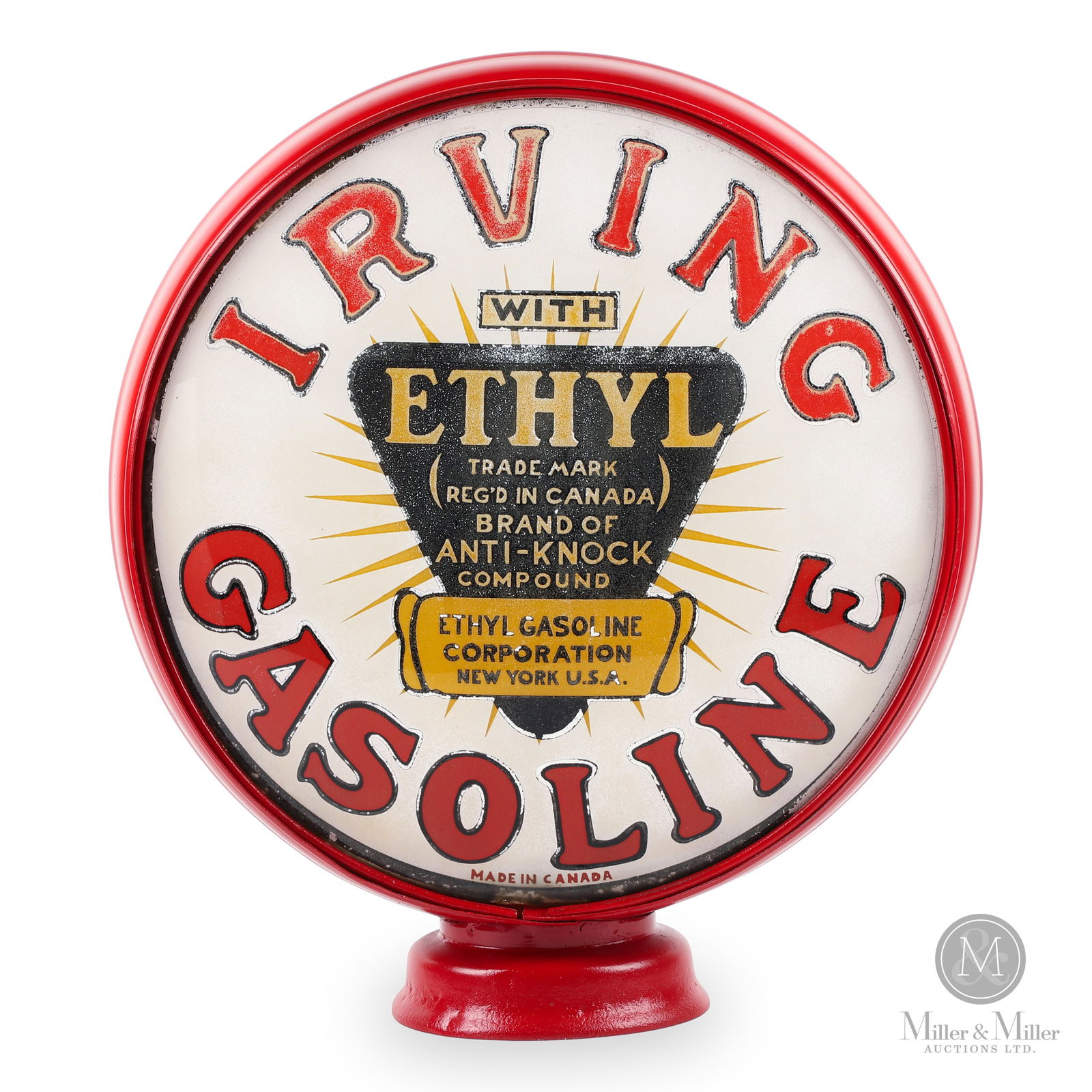 Irving With Ethyl Gasoline Pump Globe (1 of 6)
