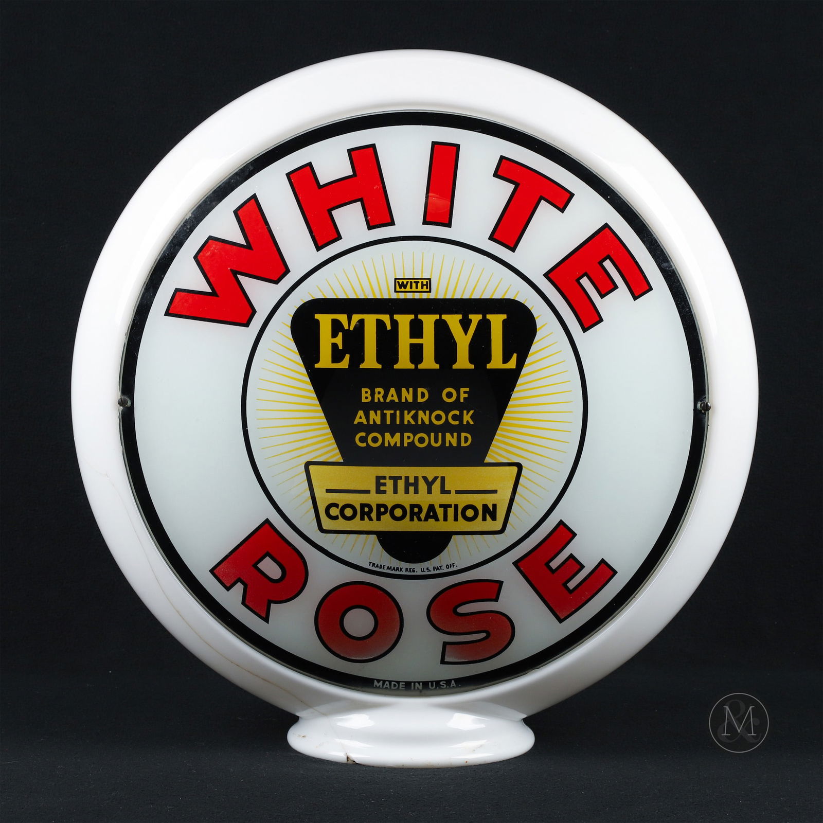 White Rose Narrow Body Gas Globe (1 of 9)