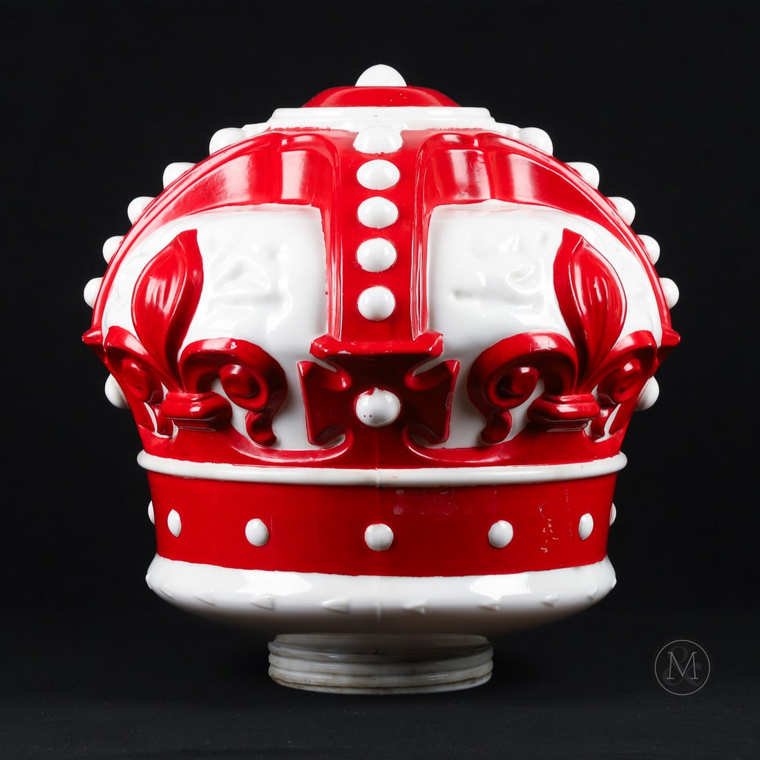 Red Crown Gasoline Pump Globe (1 of 10)