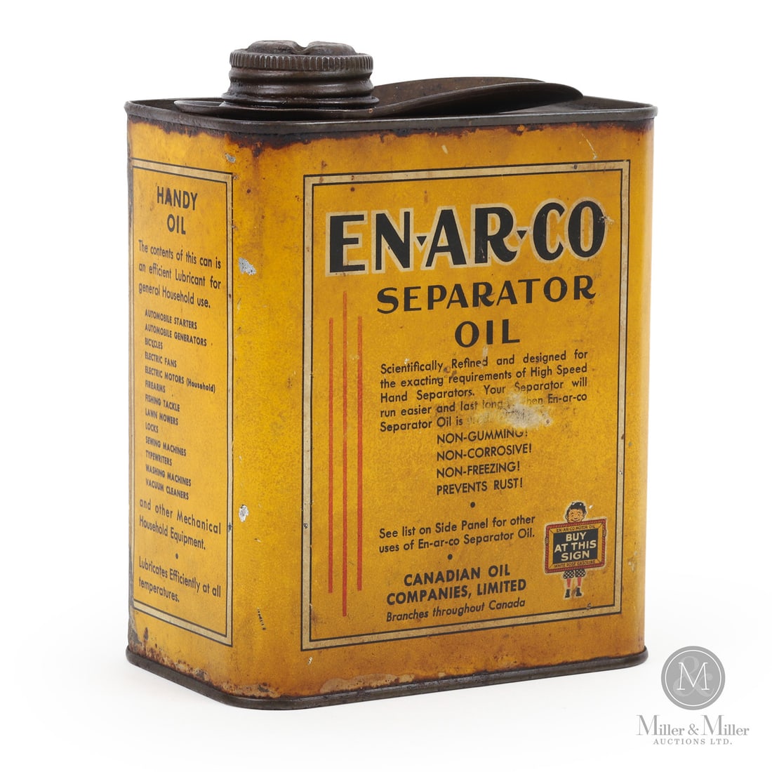 En-Ar-Co Cream Separator Oil Tin (1 of 9)
