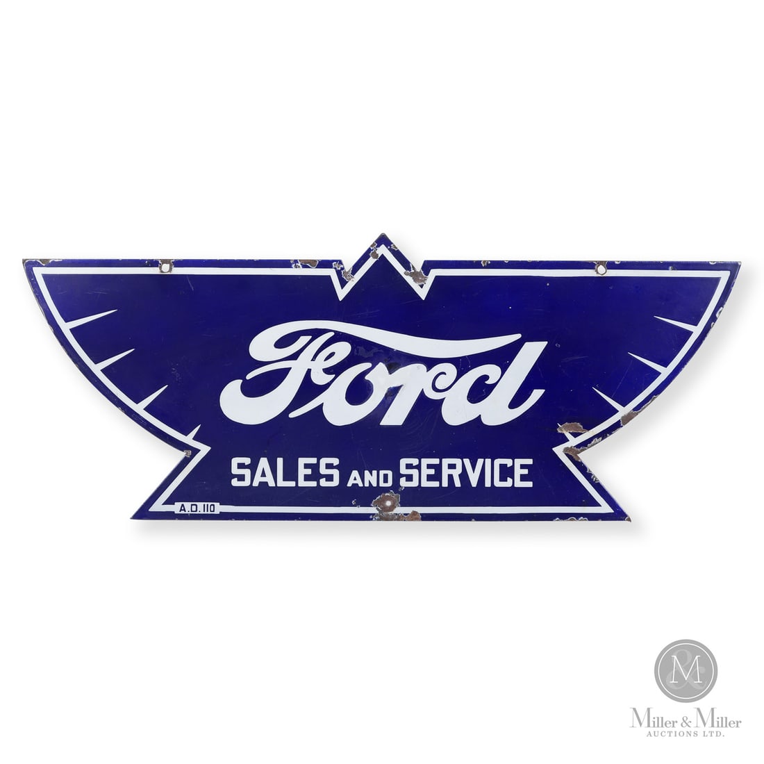 Ford Sales and Service "Winged Pyramid" Sign (1 of 11)