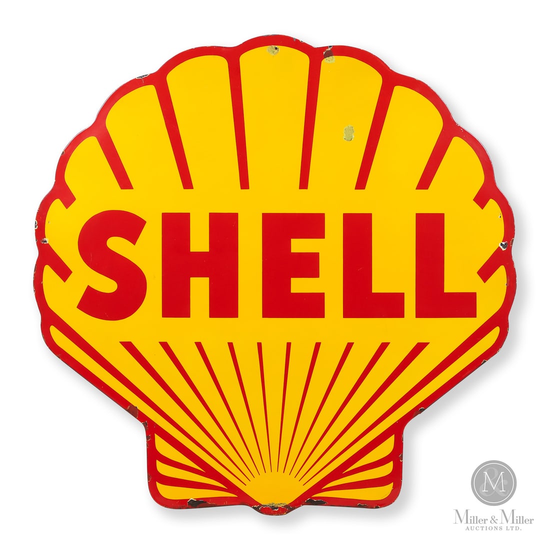 Shell Gasoline Service Station 5' Clamshell Sign (1 of 6)