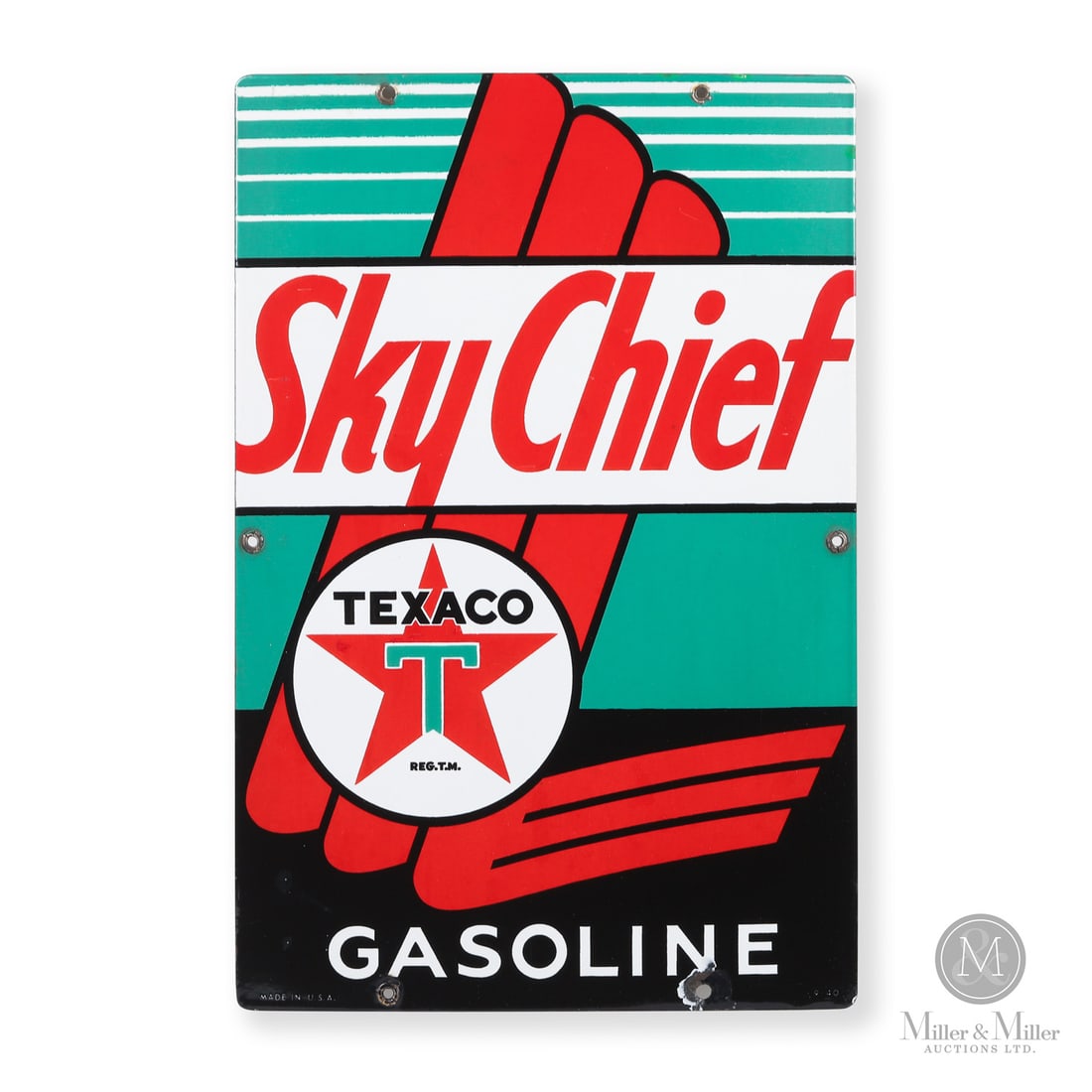 Texaco Sky Chief Gasoline Pump Sign (1 of 7)