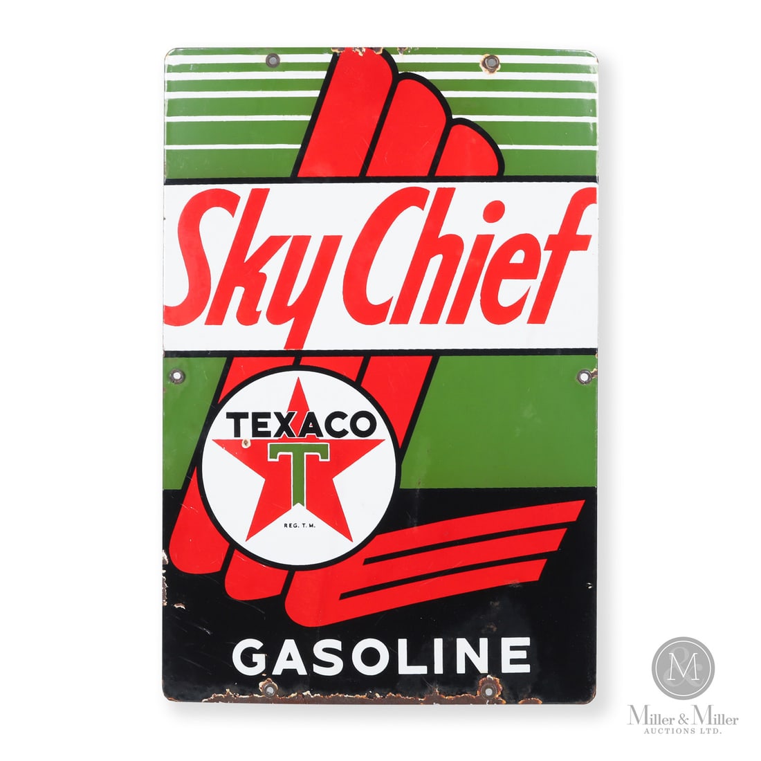 Texaco Sky Chief Gasoline Pump Sign (1 of 5)