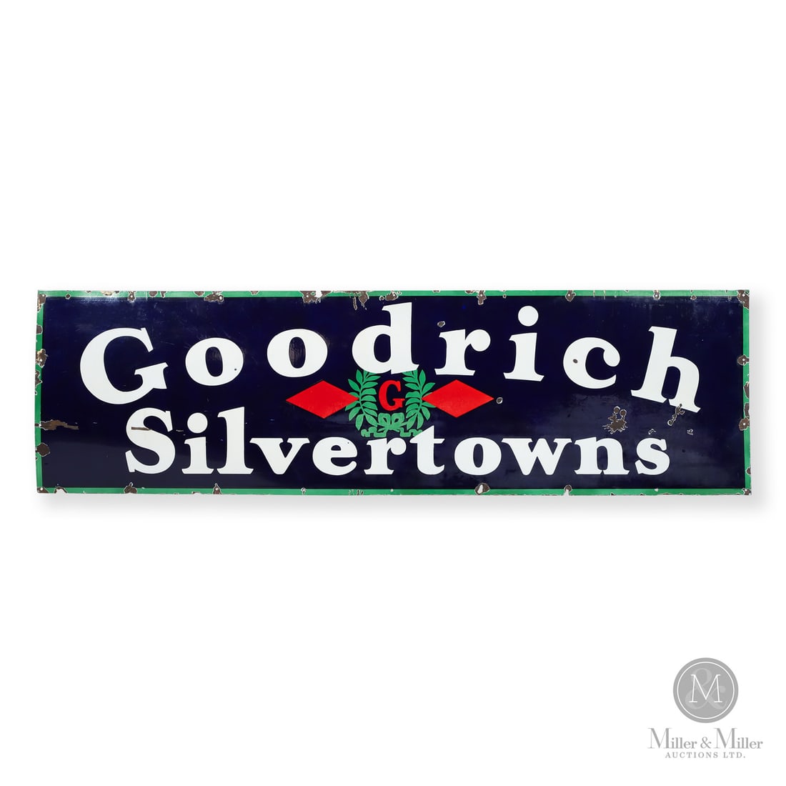 Goodrich Silvertown Tires Horizontal Sign (1 of 9)