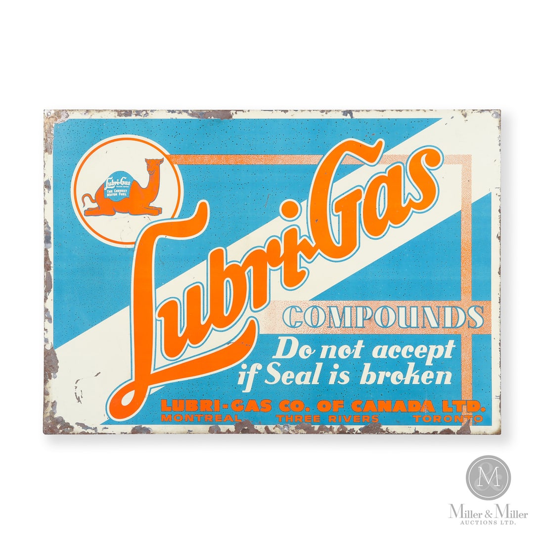 Lubri-Gas Compounds & Motor Fuel Sign (1 of 7)