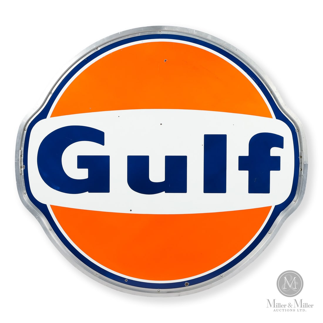 Gulf Gasoline Service Station 6’ Sign (1 of 11)