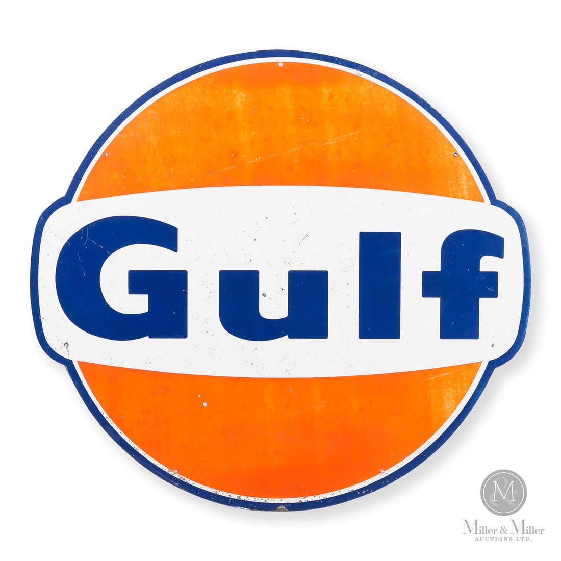 Gulf Gasoline Service Station Dealer Sign (1 of 7)