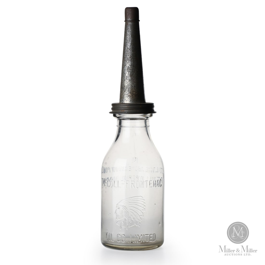 McColl-Frontenac Motor Oil 1 Imperial Quart Bottle (1 of 10)