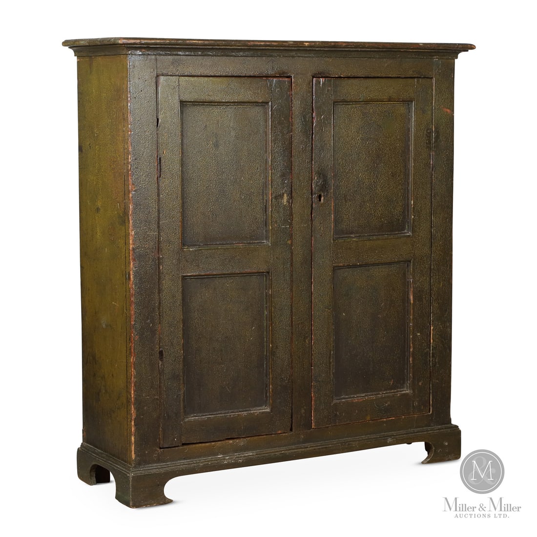 Small Green Quebec Cupboard (1 of 7)