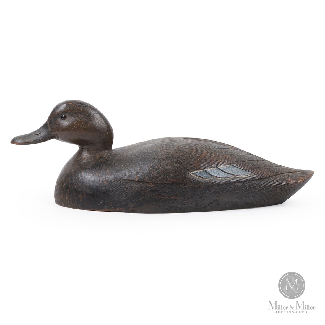 Buck Crawford (1891-1961) Smiths Falls Ontario Black Duck Decoy (1 of 9)
