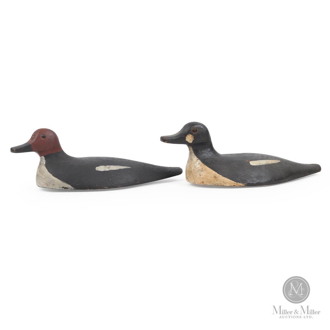 Rice Lake Goldeneye Decoy Pair (1 of 13)