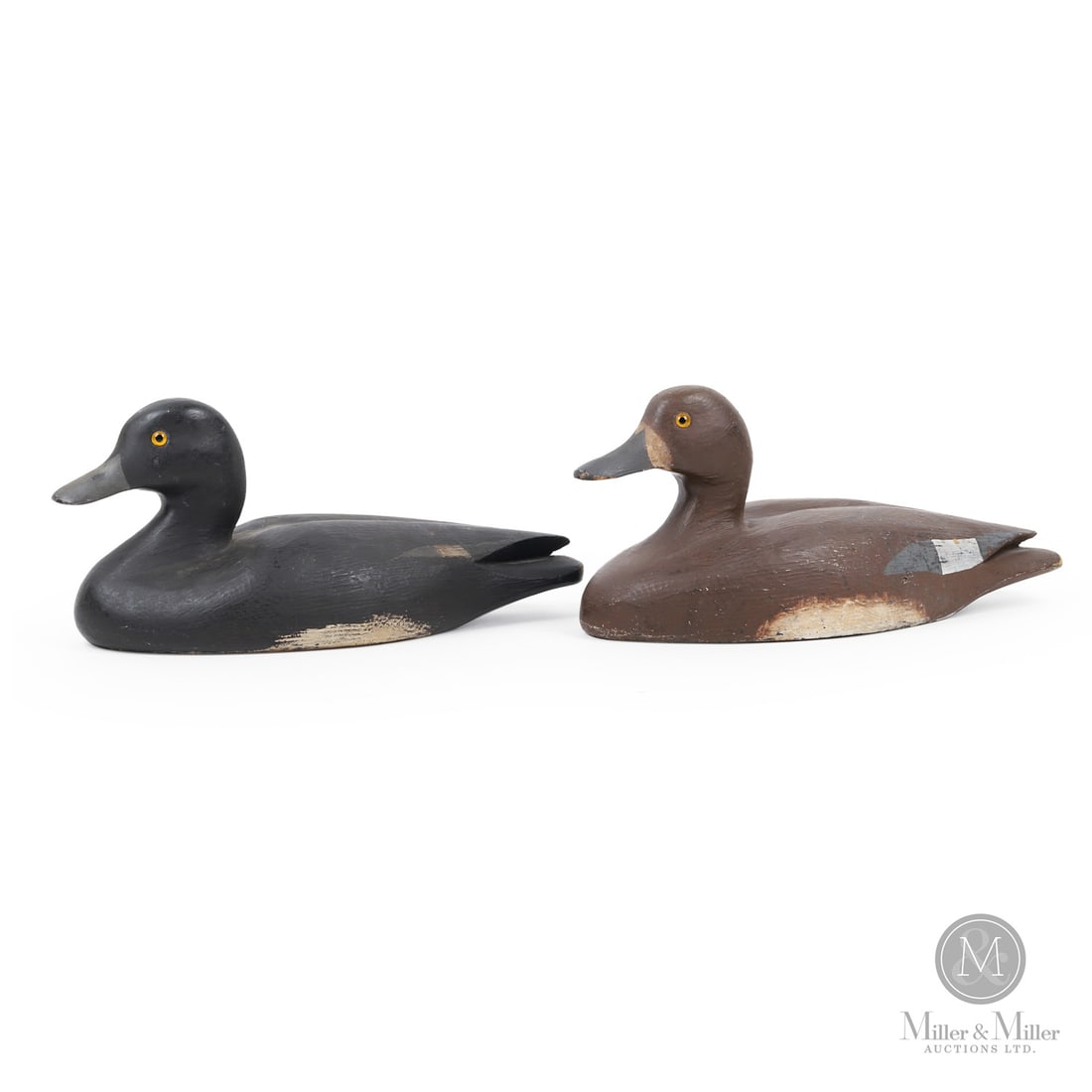 Howard Mayer (1924-2011) Sturgeon Falls Bluebill Decoys (1 of 13)