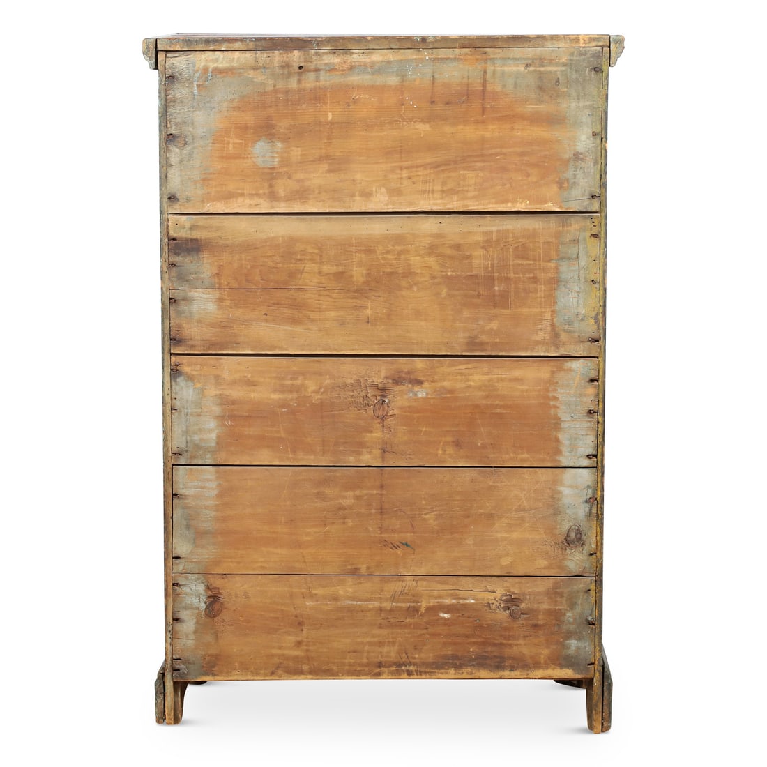 Small Blue Quebec Armoire - 4