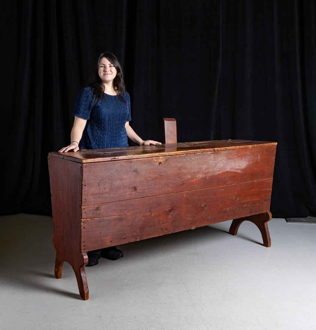 Large Red Dough Box - 10