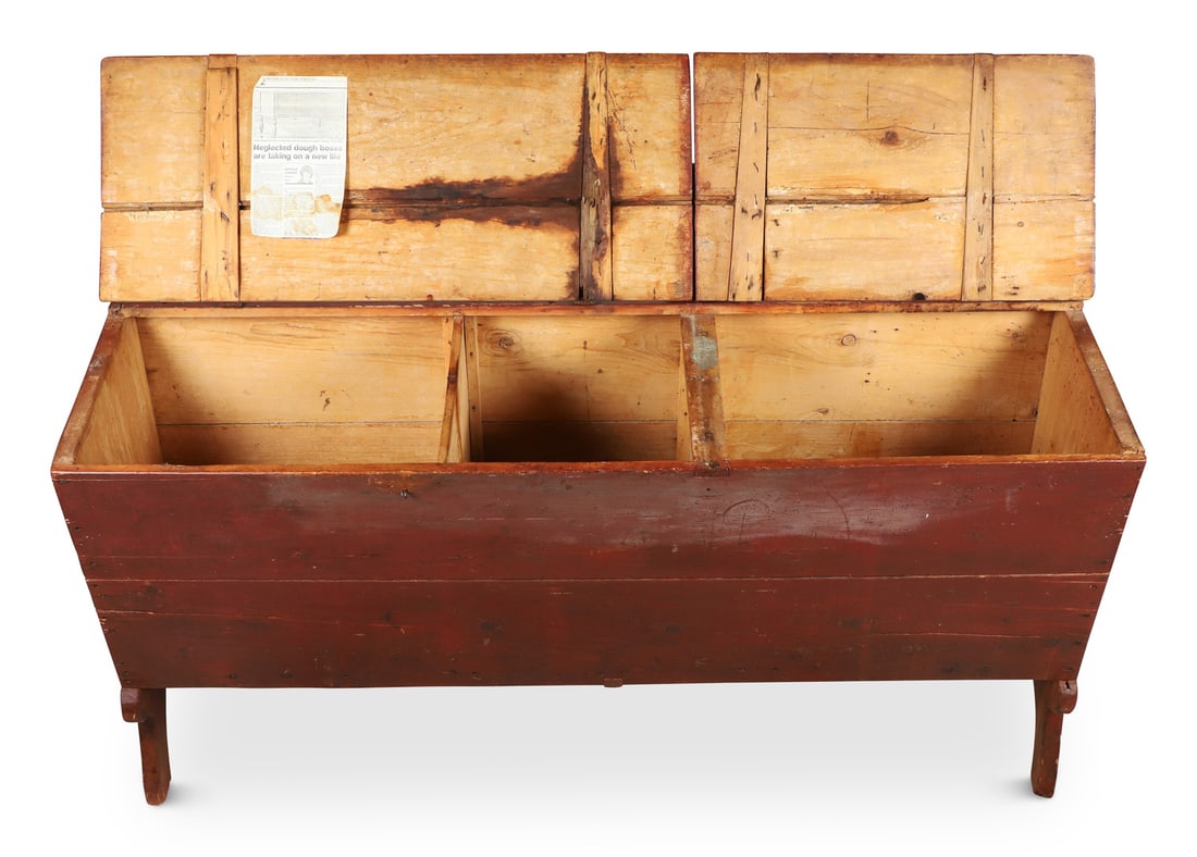 Large Red Dough Box - 6