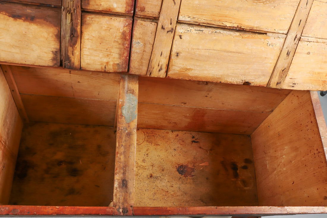 Large Red Dough Box - 9