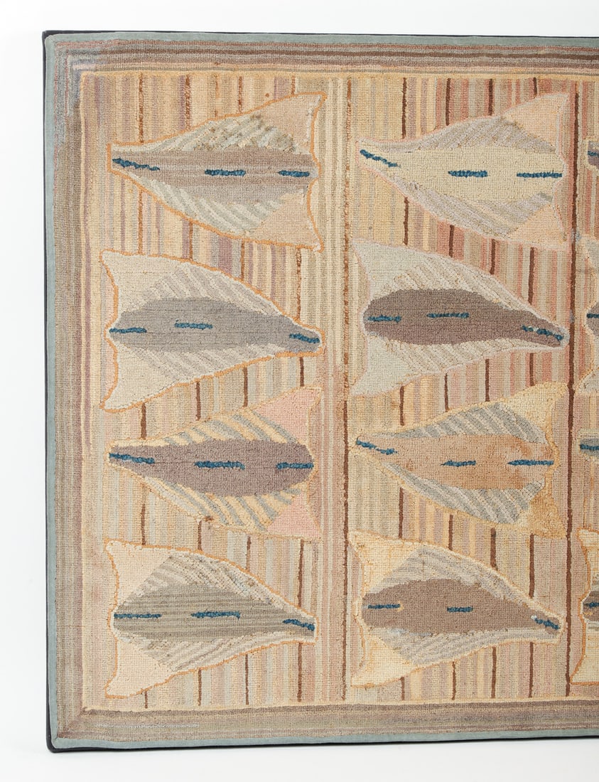 "Cod Fillets Drying" Grenfell Mat - 2