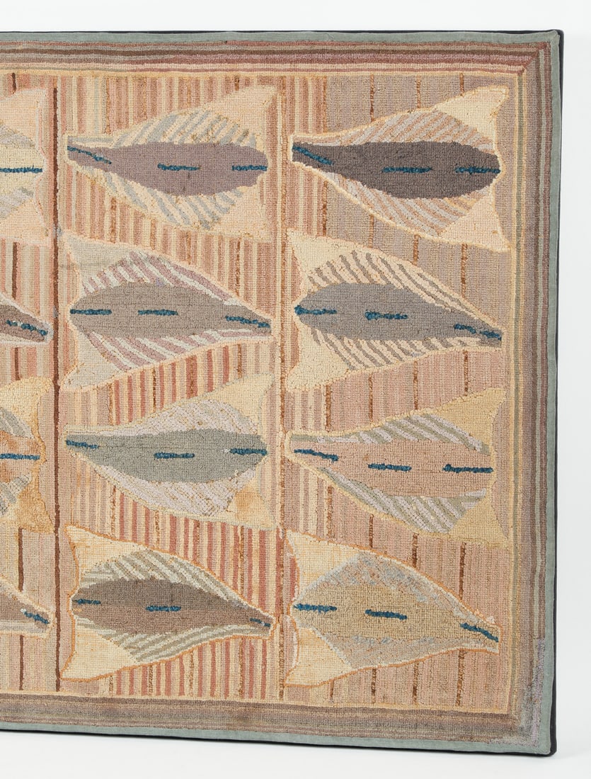 "Cod Fillets Drying" Grenfell Mat - 3