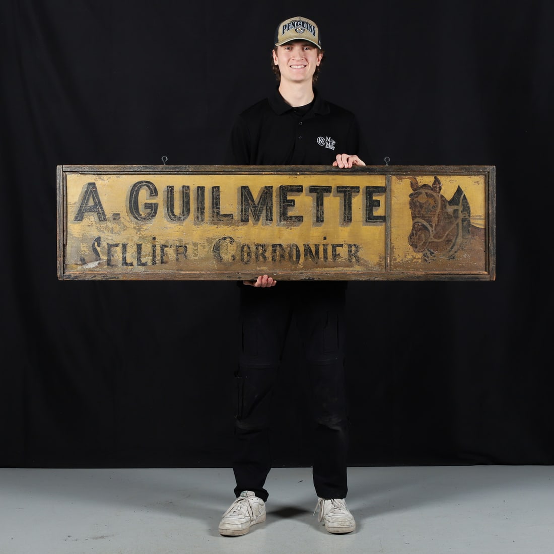 Quebec Saddle Shop Trade Sign - 7