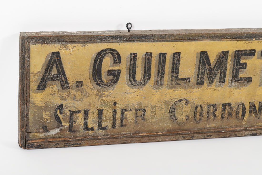 Quebec Saddle Shop Trade Sign - 2