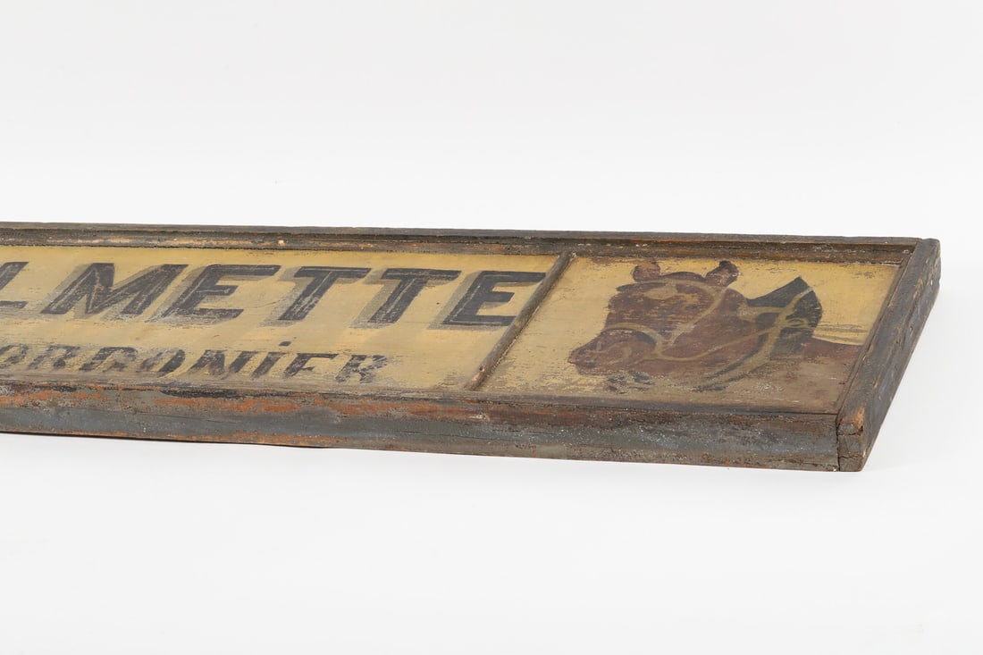 Quebec Saddle Shop Trade Sign - 6