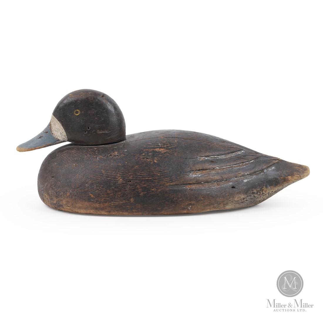 Willie Leduc (1886-1968) Low Head Bluebill Decoy (1 of 10)