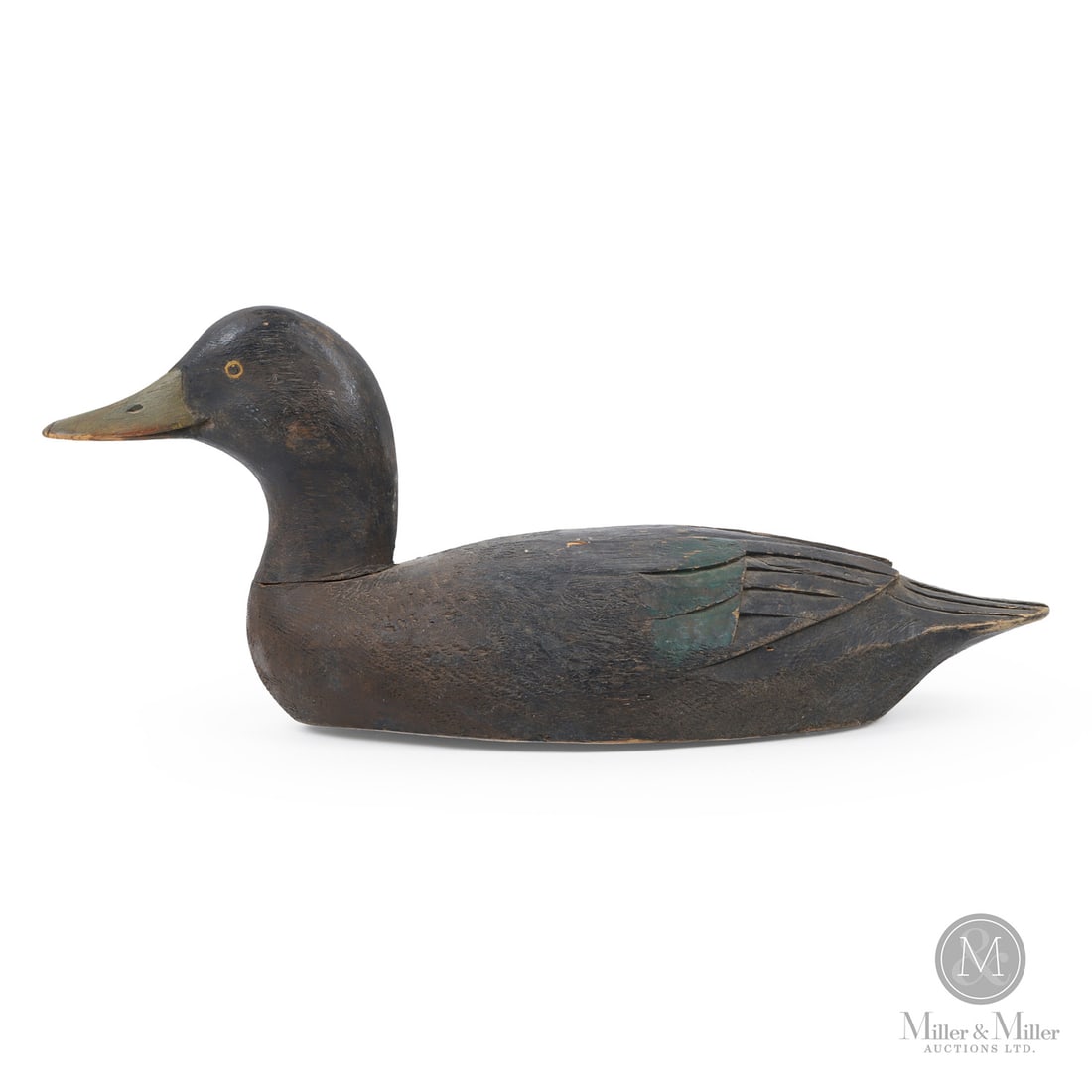 Willie Leduc (1886-1968) Blackduck Decoy (1 of 9)