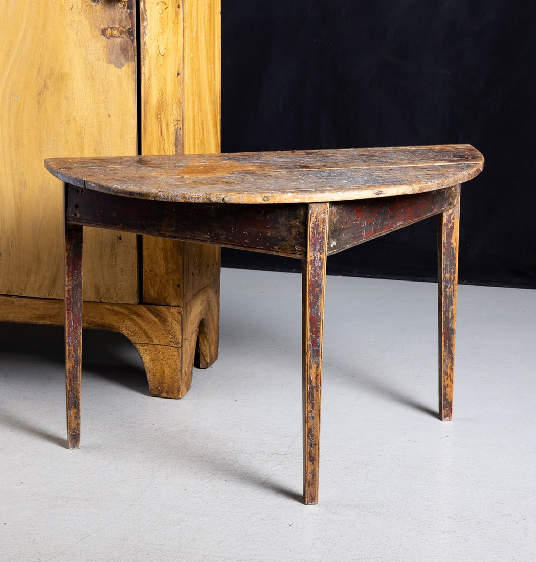 Early Half Moon Table - 8