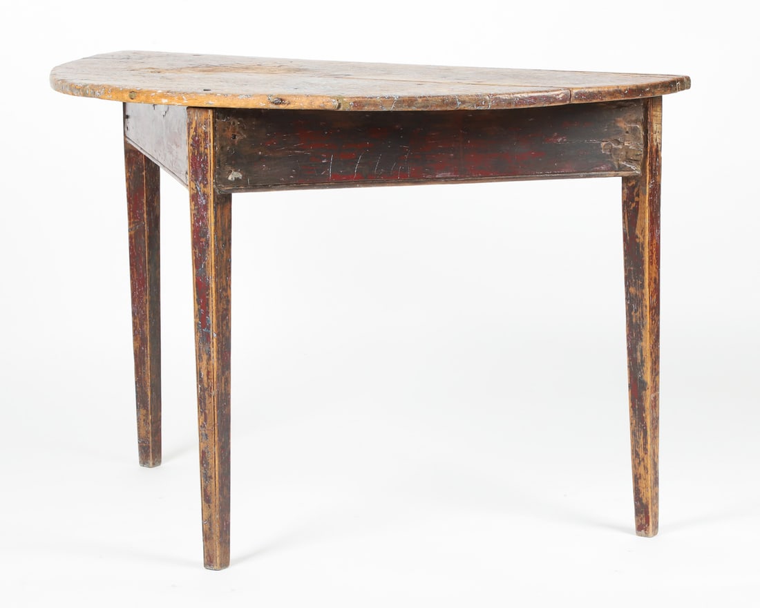 Early Half Moon Table - 4