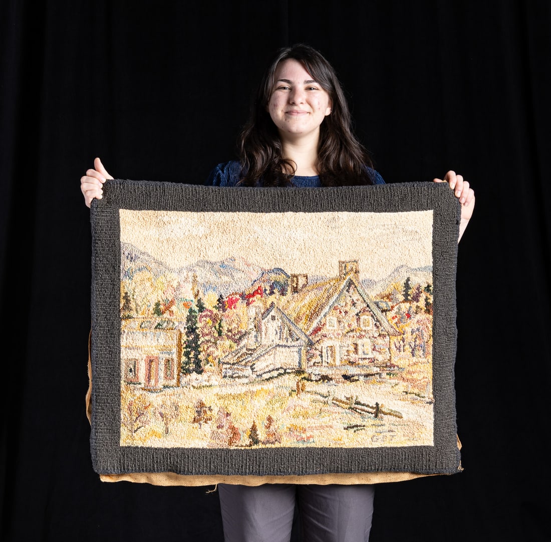 G. E. Tremblay Hooked Rug - 7