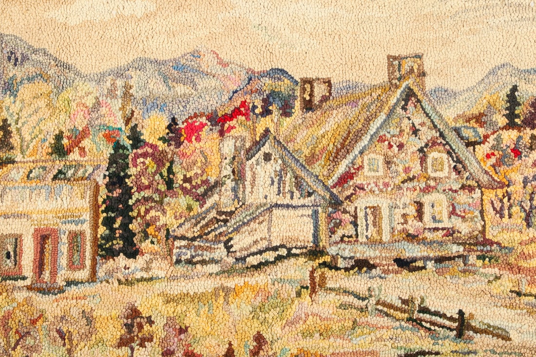 G. E. Tremblay Hooked Rug - 2