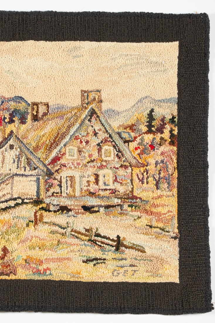 G. E. Tremblay Hooked Rug - 4