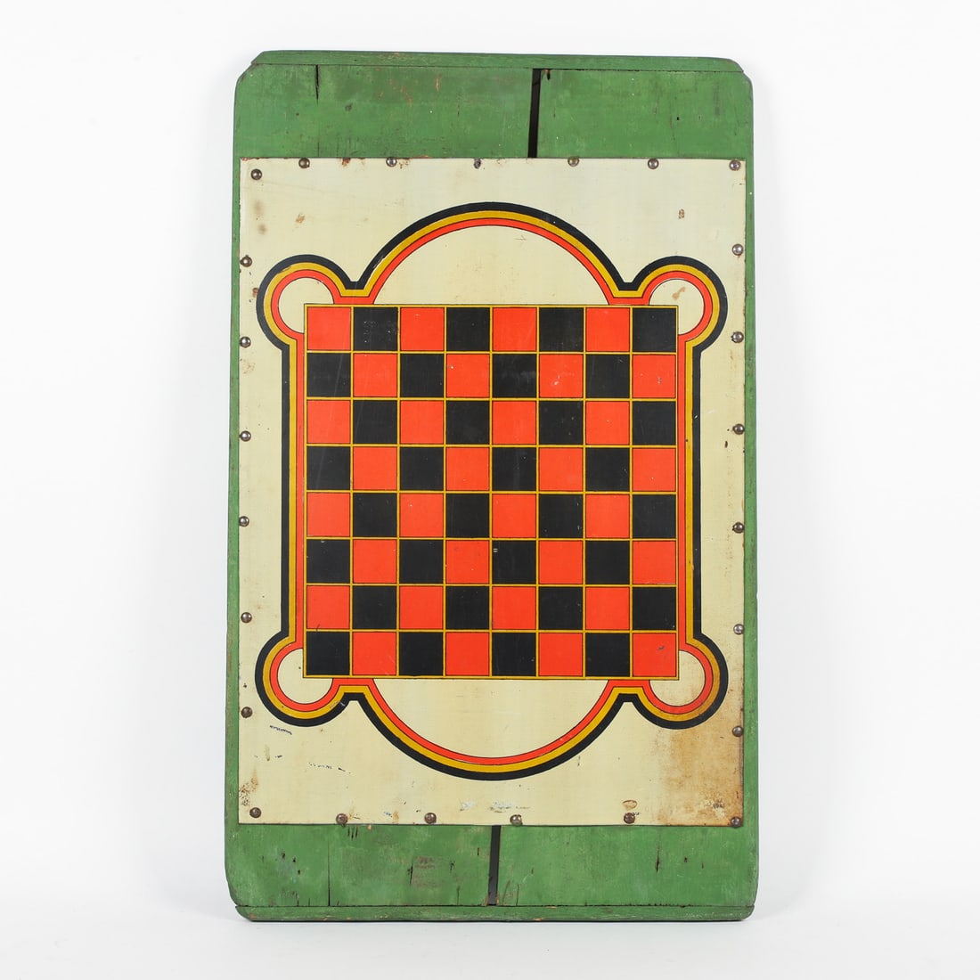 Two Painted Checkerboards - 2