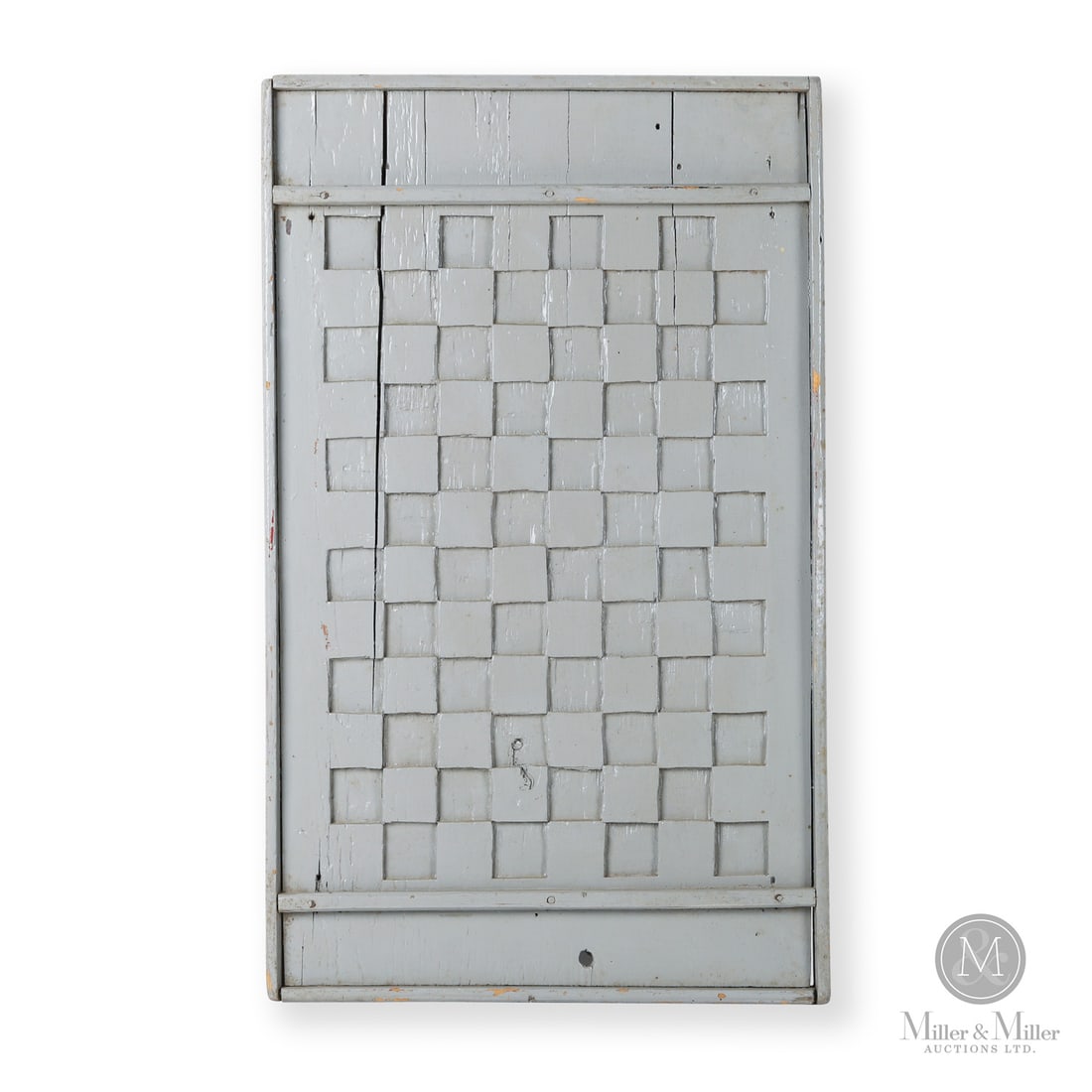 Carved Gameboard In Grey Paint (1 of 5)